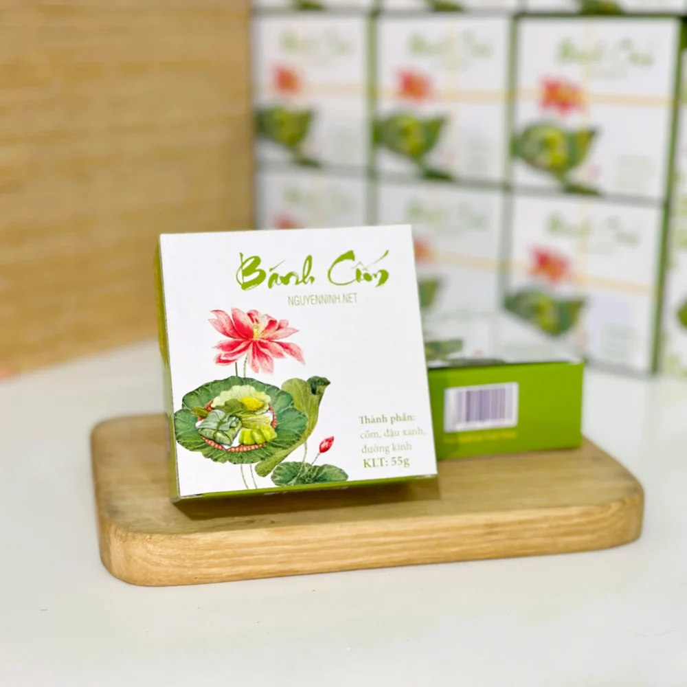 Bánh cốm mộc Hà Nội - Ảnh 2